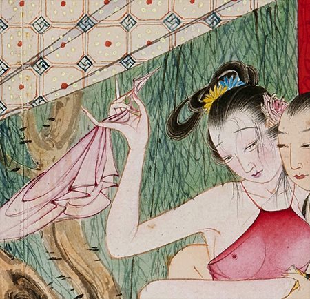 廛河-迫于无奈胡也佛画出《金瓶梅秘戏图》，却因此成名，其绘画价值不可估量